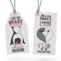 Vintage Valentine's Day Gift Tags