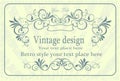 Vintage vector Royalty Free Stock Photo