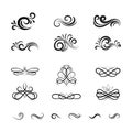 Vintage Vector Decorative Elements and Ornaments Royalty Free Stock Photo