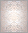 vintage vertical background in pearl white with gold