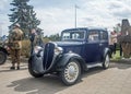 Vintage veteran retro classic Polish prewar car Polski Fiat 508 or Balilla from 1932 Royalty Free Stock Photo