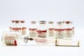 Vintage 1951 Vials of PENICILLIN G