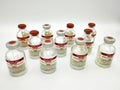 Vintage 1951 Vials of PENICILLIN G