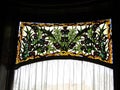 Vintage Victorian stained glass window