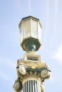 Vintage Victorian street lamp in Rochester, England