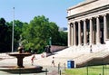 Vintage view Columbia University - NYC Royalty Free Stock Photo