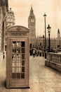 Vintage view of London