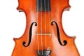 Vintage Violin - Close Up View Royalty Free Stock Photo