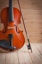 Vintage of violin and fiddle Royalty Free Stock Photo