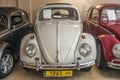 Vintage Volkswagen Beetle car restored Royalty Free Stock Photo