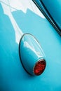 Vintage Voltswagan Bettle showing details of rear tail light Royalty Free Stock Photo