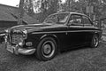 Vintage Volvo Amazon during old cars race Royalty Free Stock Photo