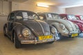 Vintage Volkswagen Beetle cars Royalty Free Stock Photo