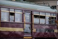 Vintage W class tram in City Circle Tram service in Melbourne, Australia Royalty Free Stock Photo