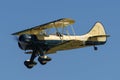 Vintage Waco UPF-7 biplane G-UPFS. Royalty Free Stock Photo