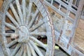 Vintage wagon wheel Royalty Free Stock Photo