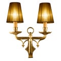 Vintage wall lamp Royalty Free Stock Photo