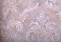 Vintage wallpaper with vignette victorian pattern