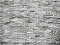 Vintage  wash brick wall texture for design. Panoramic background for your text or image.Grey brick wall texture background. Tiled Royalty Free Stock Photo