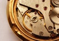 Vintage watch mechanism #2 Royalty Free Stock Photo