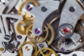 Vintage watch movement Royalty Free Stock Photo