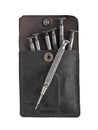 Vintage watchmaker screwdrivers set Royalty Free Stock Photo