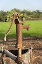 Vintage water pump