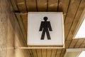 Vintage WC pictogram