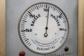 Vintage weather station Barometer, Hygrometer and Thermometer Royalty Free Stock Photo