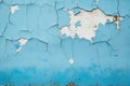 Vintage Weathered Wall Background with Cracked and Peeling Paint Texture, Rustic Architecture