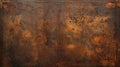 Vintage Weathered Wall with Rusty Metal and Stained Wood Texture