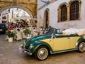 Vintage wedding car