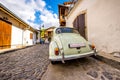 Vintage Wedding Car Royalty Free Stock Photo