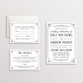 Vintage Wedding Invitation Suite