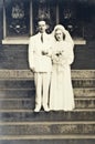 Vintage Wedding Photo