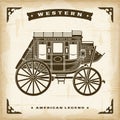 Vintage Western Stagecoach