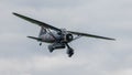 A vintage Westland Lysander recce aircraft in flight