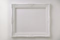 Vintage white photo frame Royalty Free Stock Photo
