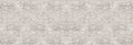 Vintage white wash brick wall texture for design. Panoramic background
