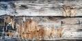 Vintage white wooden texture. Old weathered wooden plank painted in white color. Wood background.