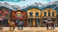 Vintage Wild West Yearly Fair