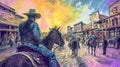 Vintage Wild West Yearly Fair