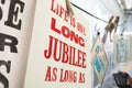 vintage wise quotes screen printed and hanging to dry