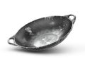 Vintage Wok pan isolated on a white background. 3d Royalty Free Stock Photo