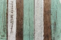 Vintage wood background texture old wood material or Vintage wallpaper colors Patterned of brightly colored panels of weathered Royalty Free Stock Photo