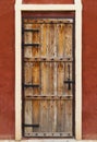 Vintage wood door Royalty Free Stock Photo