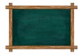 Vintage wood framed slate chalkboard. Royalty Free Stock Photo