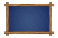 Vintage wood framed slate chalkboard. Royalty Free Stock Photo