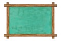 Vintage wood framed slate chalkboard. Royalty Free Stock Photo