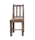 Vintage wooden chair isolated Royalty Free Stock Photo